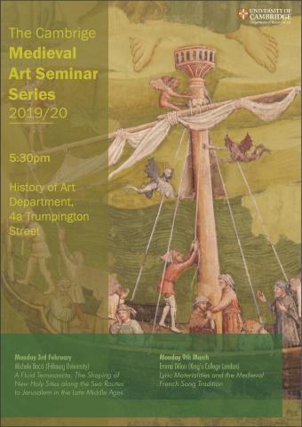 Medieval Seminars Poster Lent 2020