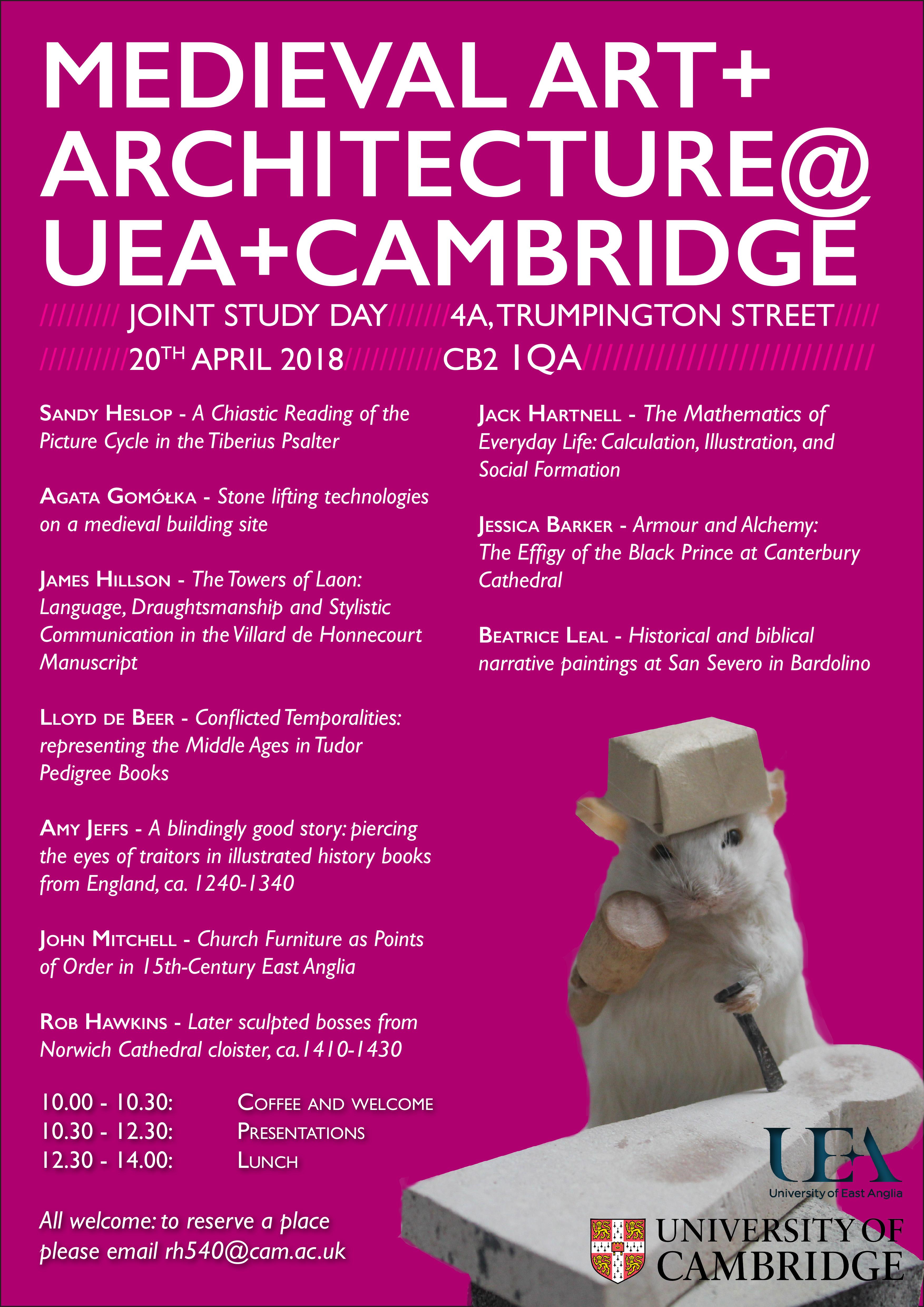 UEA-Cambridge Study Day poster 2018
