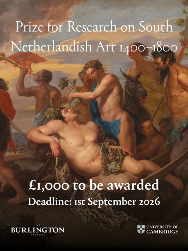 Burlington Magazine Prize for Netherlandish Art Research