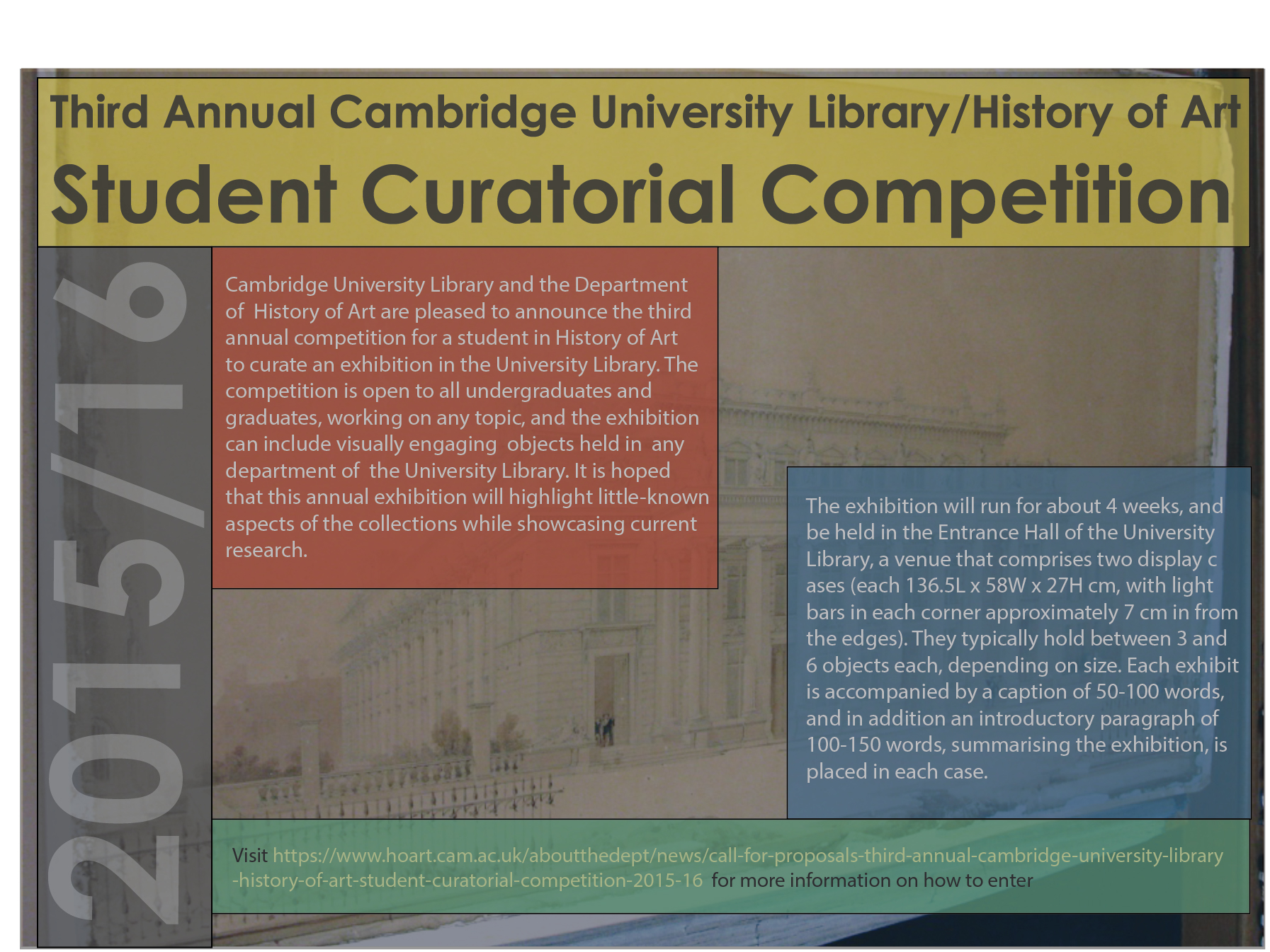 2016 Curatorial Competition Poster