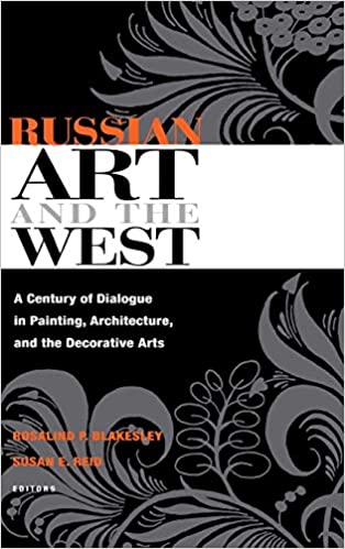 book cover russian art and west