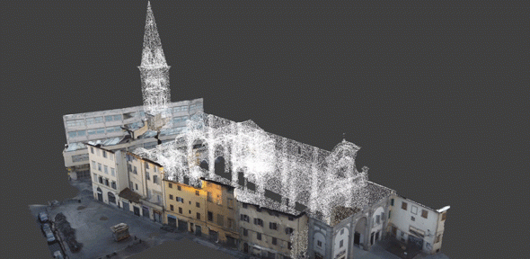 New Cambridge University Research feature about Franois Penz and Donal Cooper's film of the virtual reconstruction of San Pier Maggiore in Florence 